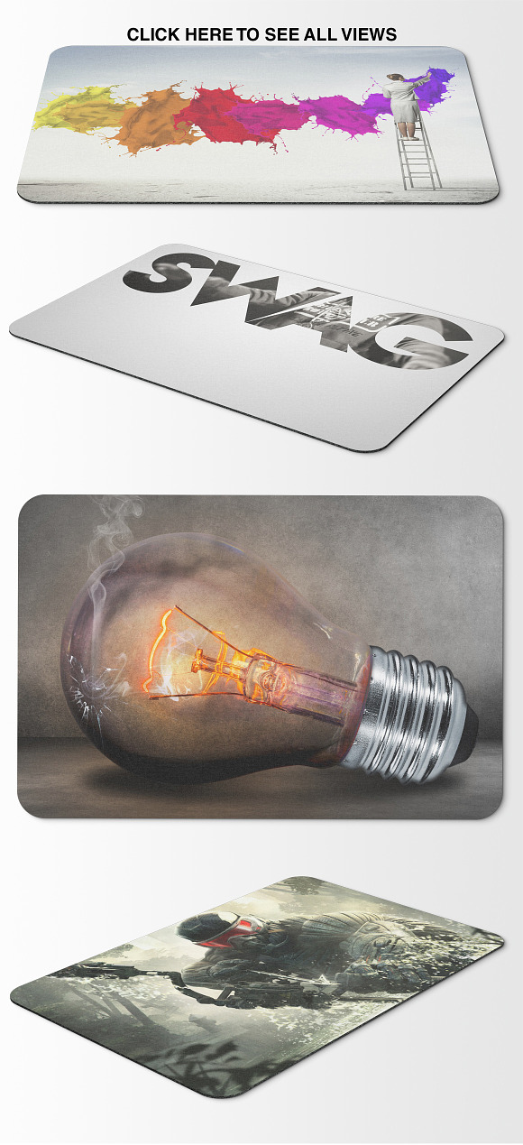 Mousepad Mockups - 40x60 - 2 in Mobile & Web Mockups - product preview 6