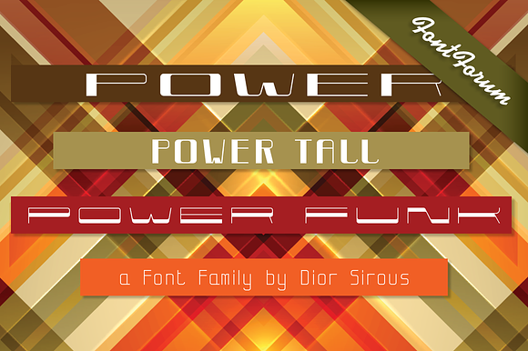 Power Bold in Display Fonts - product preview 1
