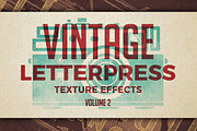 Vintage Letterpress Effects Vol.2
