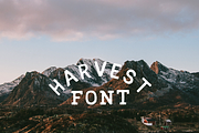 Harvest Font