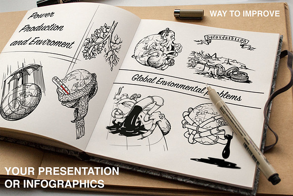 Power Production and Environment in Illustrations - product preview 1