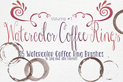 Watercolor CoffeeRings vol.1