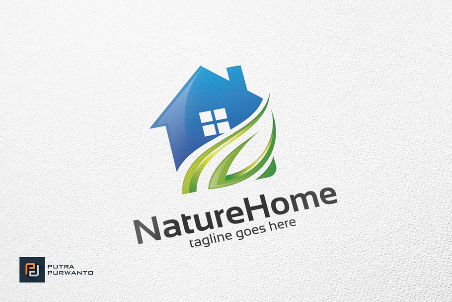 Nature Home - Logo Template in Logo Templates - product preview 8