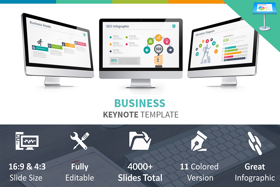 Business Keynote Template in Keynote Templates - product preview 8