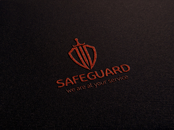 Security Shield Logo in Logo Templates - product preview 1