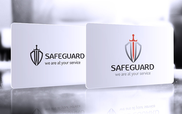 Security Shield Logo in Logo Templates - product preview 4