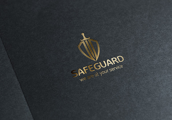 Security Shield Logo in Logo Templates - product preview 6