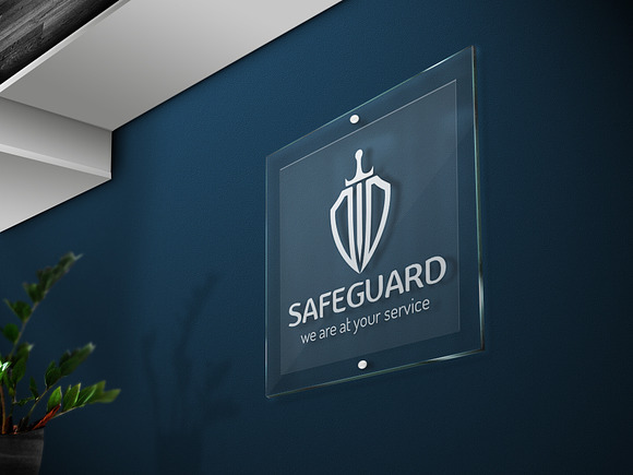 Security Shield Logo in Logo Templates - product preview 7