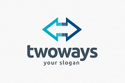 Two Ways Logo Template