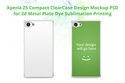 Xperia Z5 Compact ClearCase Mock-up