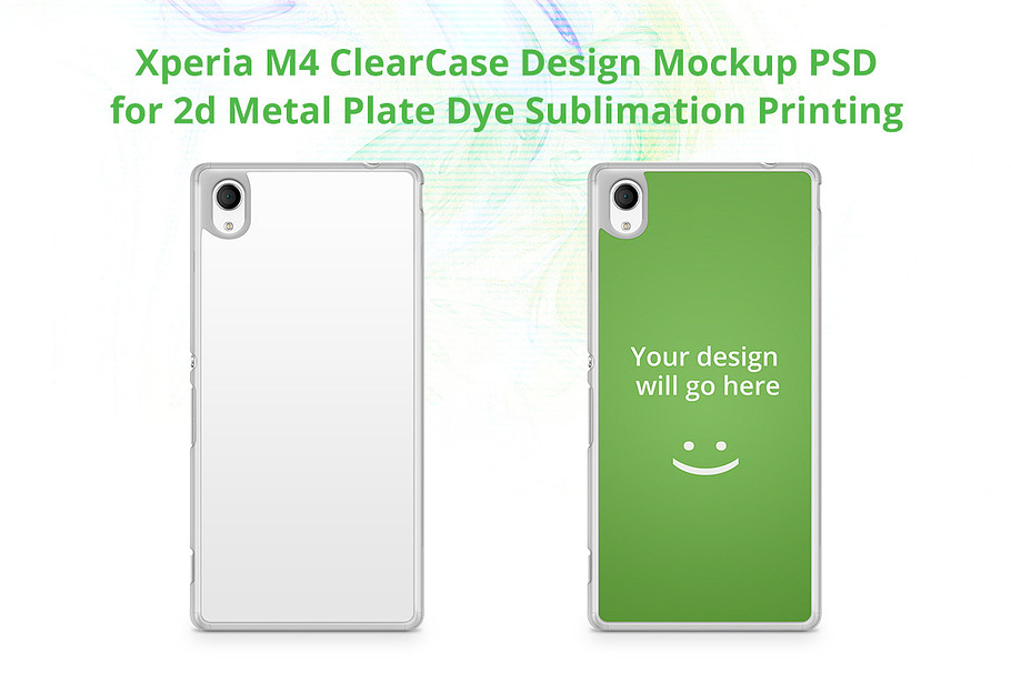 Xperia M4 ClearCase Design Mock-up