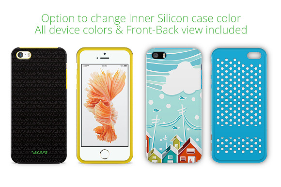 iPhone 5-5s Dual Protective Case Moc in Product Mockups - product preview 1