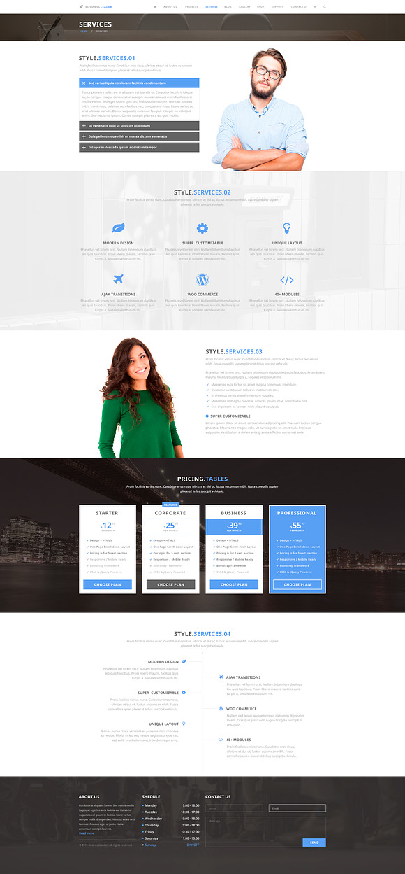 Business.Leader—Business PSD Theme in UI Kits and Libraries - product preview 9