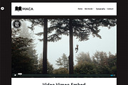 Maca - Responsive Blogging Theme