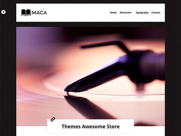 Maca - Responsive Blogging Theme in WordPress Blog Themes - product preview 1