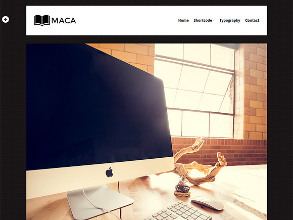 Maca - Responsive Blogging Theme in WordPress Blog Themes - product preview 2