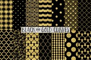 Black and Gold Foil Backgrounds