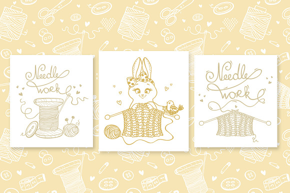 Needlework in Illustrations - product preview 1