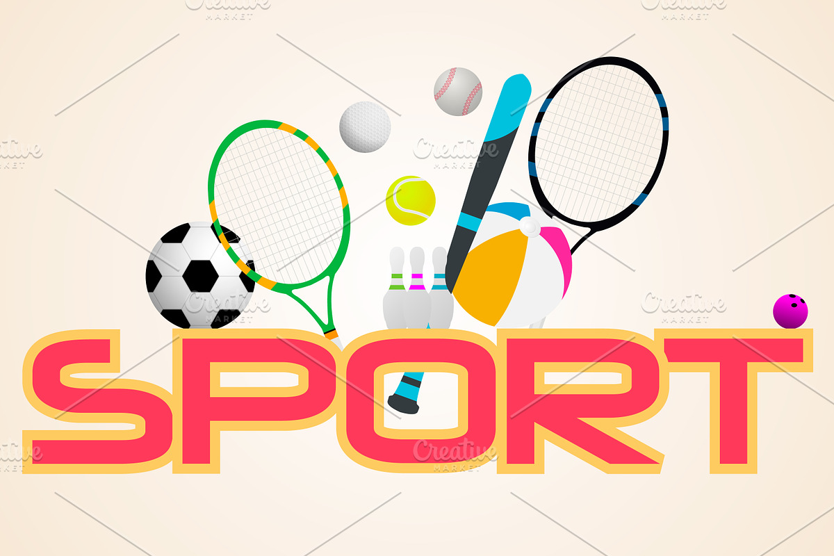 Sport concept. Vector in Illustrations - product preview 8
