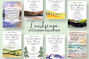Landscape Invitation Collection