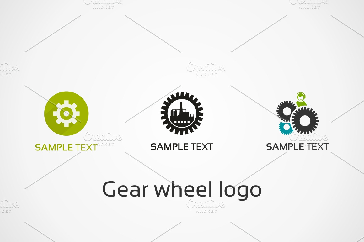Gear Wheel Logo Creative Logo Templates Creative Market