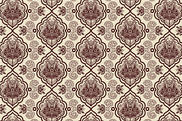 4 Vector Indian Patterns in Patterns - product preview 1