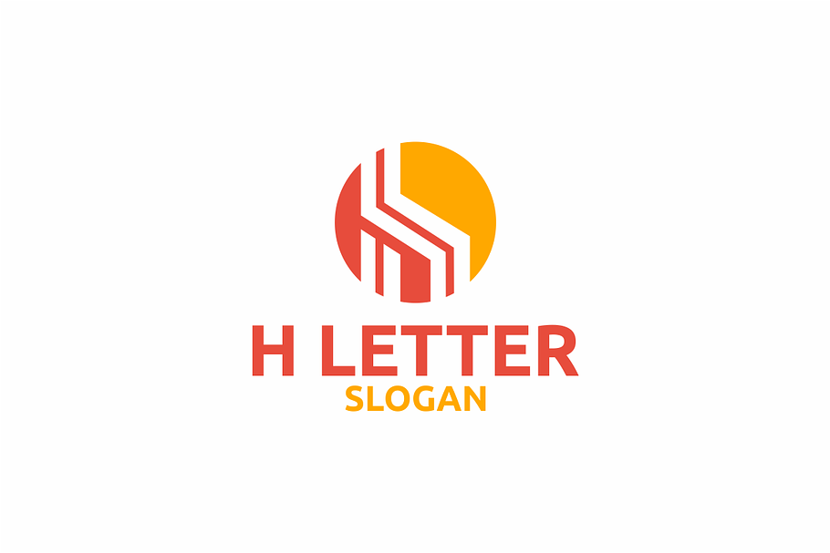 H Letter in Logo Templates - product preview 8