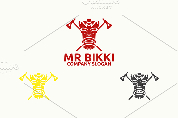 Mr Bikki in Logo Templates - product preview 2