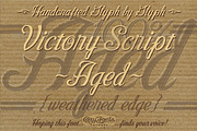 Victory Script Aged