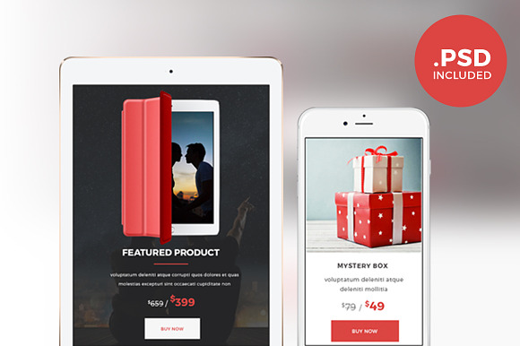 Valentine - Email + Builder Access in Mailchimp Templates - product preview 2
