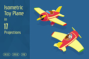 Isometric Toy Plane