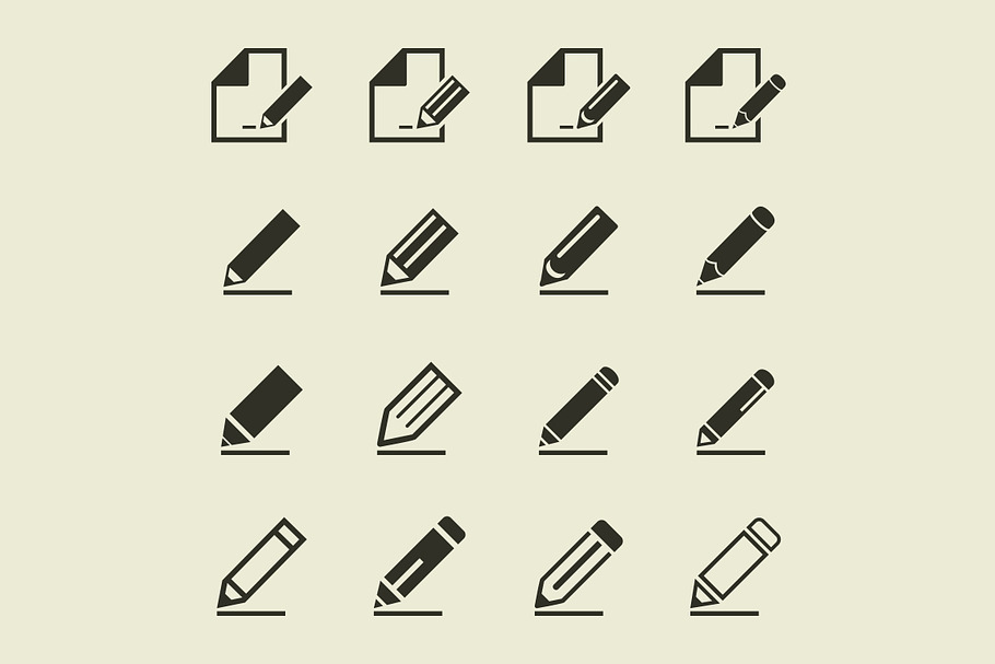 Pencil an icon in Graphics - product preview 8