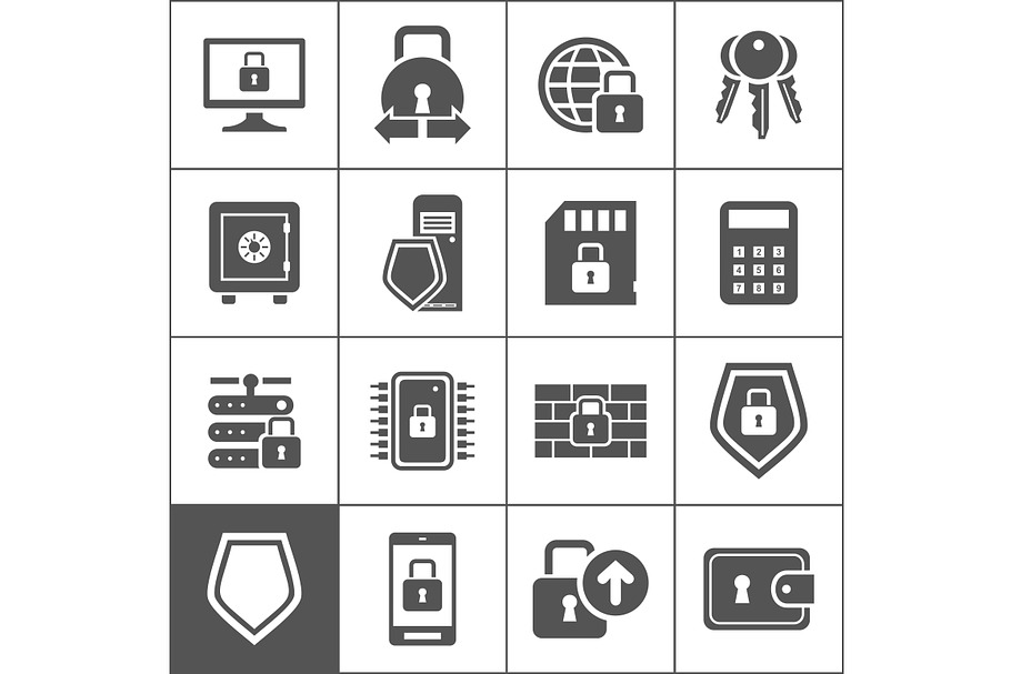 Protection an icon in Icons - product preview 8