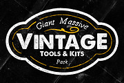 Giant Massive Vintage Tools & Kits
