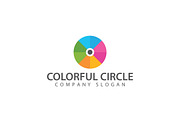 Abstract Disk Logo Template