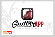 Guitar App Vector Logo