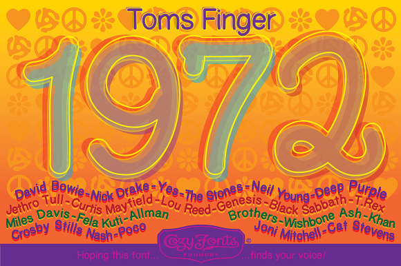 Toms Finger in Fonts - product preview 2