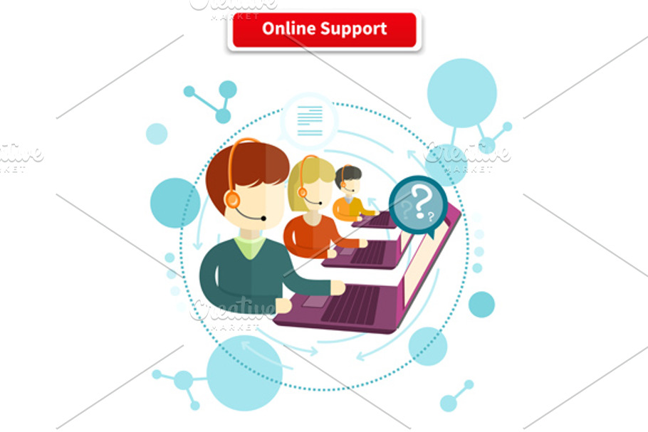 Online Support Concept