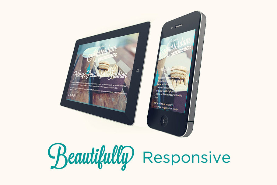 VINTM™  Responsive Landing Page in Landing Page Templates - product preview 8