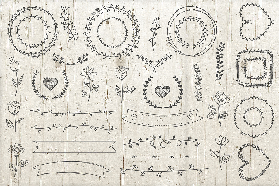 40+ Love Design Elements Vector in Illustrations - product preview 8