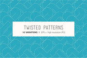 Seamless twisted patterns