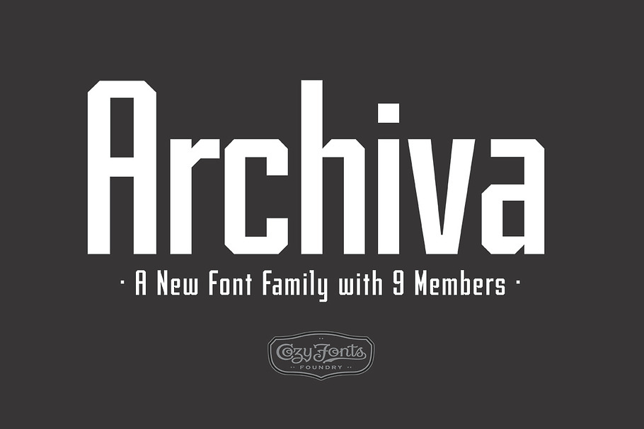 Archiva Regular in Sans-Serif Fonts - product preview 8