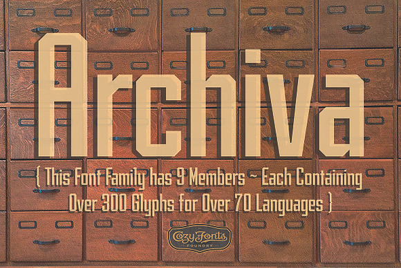 Archiva Regular in Sans-Serif Fonts - product preview 1