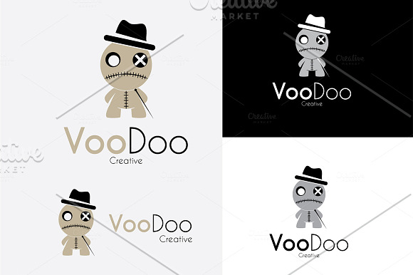 Voodoo Logo Template in Logo Templates - product preview 2