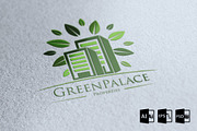 Green Palace Logo Template
