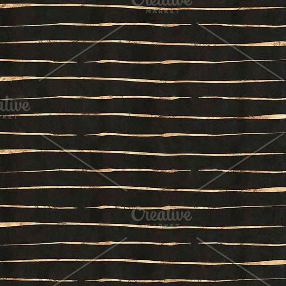 Golden Seams Marbled & Striped Paper in Patterns - product preview 4