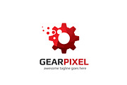 Gear Pixel Logo