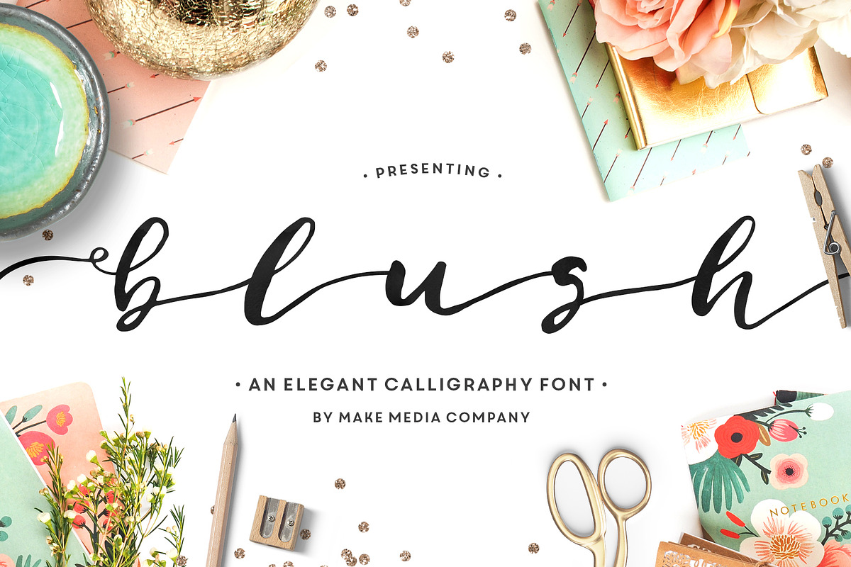 Blush Typeface in Script Fonts - product preview 8