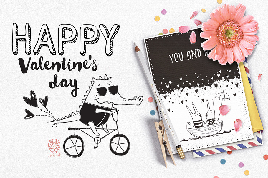 Greeting Cards • Vector Set in Illustrations - product preview 8