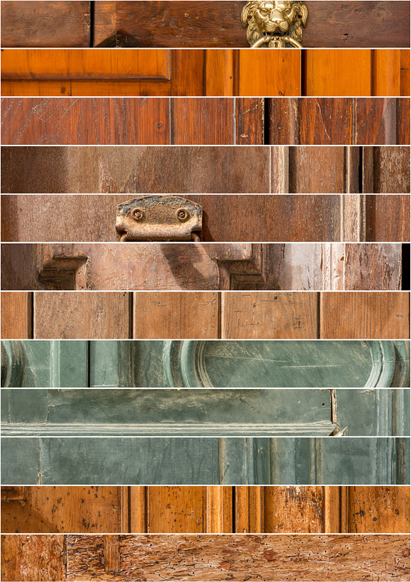 34 Doors and Wood Backgrounds Pack2 in Textures - product preview 1